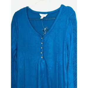 Time and Tru Women Long-Sleeve Top XS